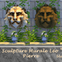 Sculpture murale Leo pierre