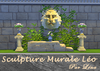 Sculpture murale Léo