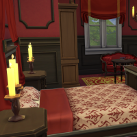 Manoir de la Simardière Chambre Rouge