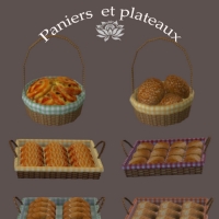 Paniers et plateaux