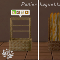 Panier baguette