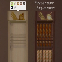 Présentoir à  baguette