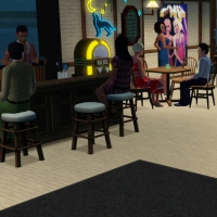 Le bar intérieur - le coin billard