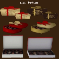 Douceurs Sucres Sims 4 Boites