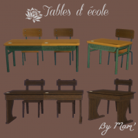 Tables d'�cole