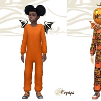 Décliné en orange et honneur aux citrouilles pour Halloween