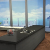 Relooking d'Appartement Cuisine Vue Extérieure