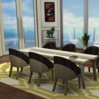 Relooking d'Appartement Salle à  manger vue extérieure