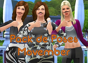 Pack de pose du Movember