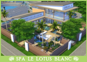 Spa "Le lotus blanc"