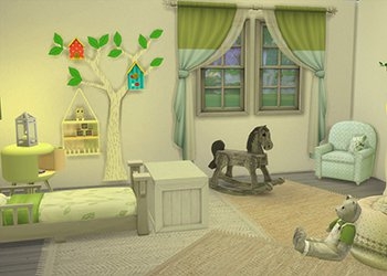 Chambres pour bambin avec du contenu personnalisé