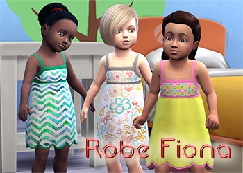 Robe Fiona pour bambines