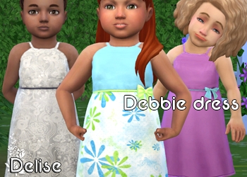 Robe Debbie pour bambine