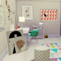 Maison Bohème Chic Chambre ado 1