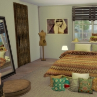 Maison Bohème Chic Chambre parentale 1