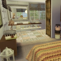 Maison Bohème Chic Chambre parentale 2
