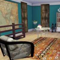 Maison Bohème Chic Salon pallier 2