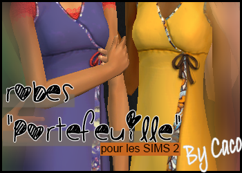Robes pour Femme version Sims 2