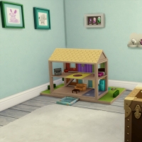 maison victorienne chambre bambin bébé 2