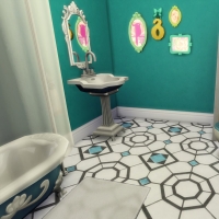 maison victorienne salle de bain chambre bambin bébé
