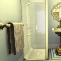maison victorienne salle de bain chambre enfant ado bleu foncée