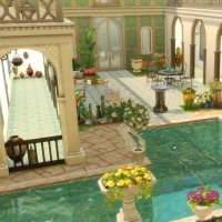 Palais Albina  Jardin arrière 1