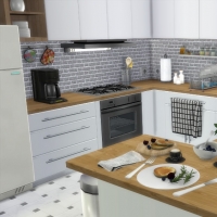 Appartement scandinave - cuisine