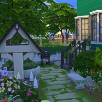 Jardin arrière vue 2