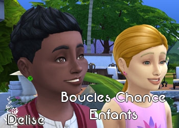 Boucles d'oreilles Chance pour enfants