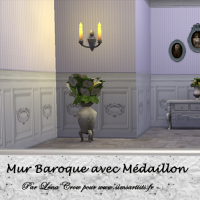 Déclinaison parme et gris clair
