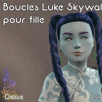 Boucles Luke Skylwalker pour enfant