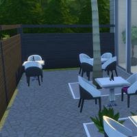 Terrasse extérieure vue 1