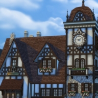 Magasins de Windenburg - Faà§ade avant - vue rapprochée