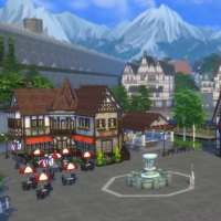 Le café du vieux lavoir - la place de l'Horloge