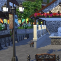 Le café du vieux lavoir - le lavoir