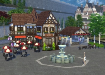 Place de l'Horloge: le cafÃ© du vieux lavoir