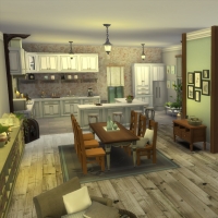 Salle à  manger et cuisine