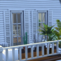 Terrase à  l'étage vue 1