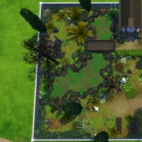 Le cimetière maudit - le plan