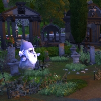 Le cimetière maudit - vue générale 2