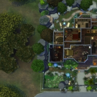 Vue en plan étage