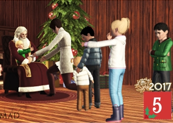 Pack de poses Une photo avec le Père Noël