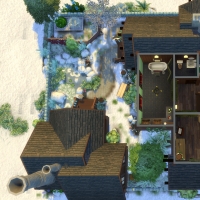 Vue en plan étage 1