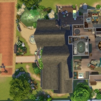 Vue en plan étage