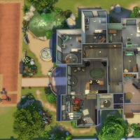 Vue en plan rez-de-chaussée