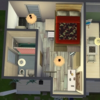 Tiny houses maison Elena vue intérieure