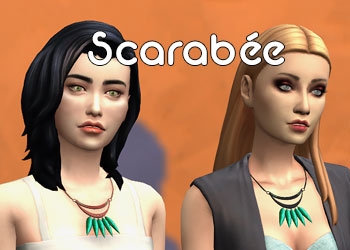 Collier Scarabée