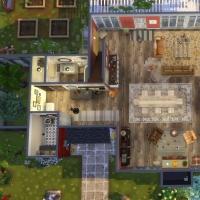 Maison Ecureuil plan rez de chaussée