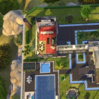 maison de star plan étage 1