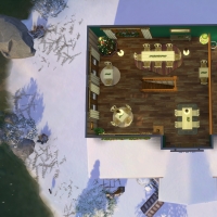 Vue en plan étage